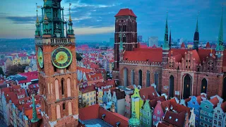 Gdansk from Above | Poland's Most Beautiful City (Drone 4K)