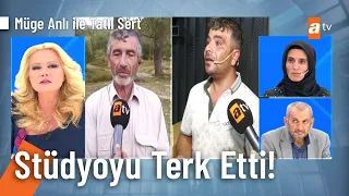 Tayfur neden stüdyoyu terk etti? - Müge Anlı ile Tatlı Sert 29 Eylül 2023