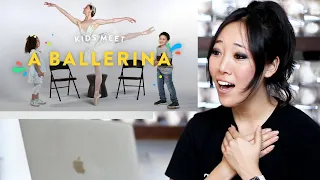 pointe shoe fitter reacts to KIDS MEET BALLERINA