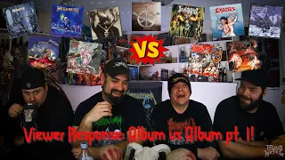 Viewer Response: Album vs. Album pt. 1!