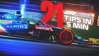 21 Game Changing Tips on F1 2021 (& F1 22) in 5 Minutes