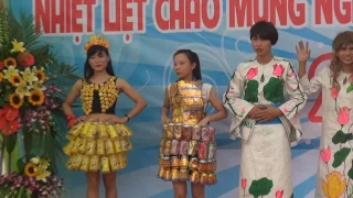 Trình diễn thời trang Môi Trường Xanh Công ty TIC ngày nhà giáo Việt Nam 20-11-2016