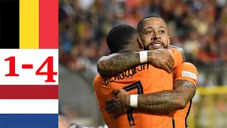 Belgium VS Netherlands 1-4 Extended Highlights & All Goals 2022 | Memphis Depay goal vs Belgium