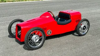 My Homemade Cyclekart (Austin Seven) - First Test