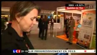 TV Report LCI French News Channel DigiWorld Summit 2011 IDATE Francois Barrault