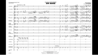 Sir Duke by Stevie Wonder/arr. Jay Bocook