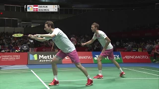 Daihatsu Yonex Japan Open 2017 | Badminton SF M5-MD | Gid/Suk vs Boe/Mog