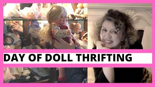 Bargain Estate Sale /Doll finds / thrifting Vintage dolls / thrifting antique malls / the hunt