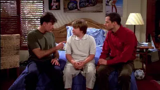 Two and a half Men - Jake's first day in junior high