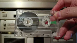Пробую на запись кассету MAXELL UR 90 образца 1998 года с ростовской барахолки. Группа Piper
