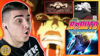 AMADO EXPLAINS EVERYTHING!!! ISSHIKI OTSUTSUKI!!! BORUTO EPISODE 213 REACTION!!!