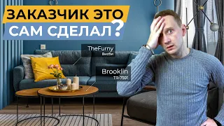 ОБЗОР КВАРТИРЫ 91м Дизайн интерьера современный стиль старый фонд РУМ ТУР РЕМОНТ СВОИМИ РУКАМИ 12+