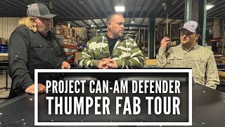 Project Cam-Am Defender Inside Look At Thumper Fab Pt.1