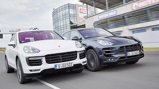 Porsche Cayenne Turbo vs. Macan Turbo