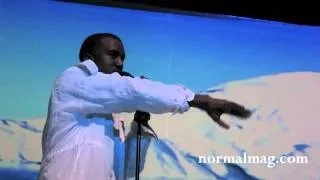 Kanye West Announces Kim Kardashian is Pregnancy at the Revel Ovation Hall, Atlantic City (12/30/12)