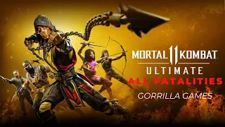 MORTAL KOMBAT 11 ALL FATALITIES HD@4K