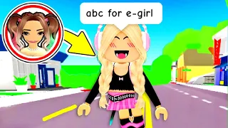 I Became an E-GIRL in Brookhaven!🤣