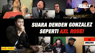 Reaksi orang luar KAGET mendengar suara Denden Gonjalez Cover GnR | Sweet Child O'Mine