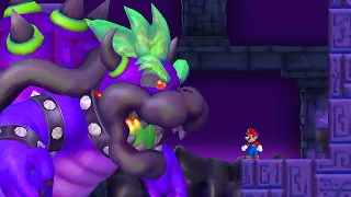 New Super Mario Bros. Wii - Secret Poison Bowser Boss Battle