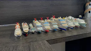 My Cruise Ship Model Collection! - 10 Ships!