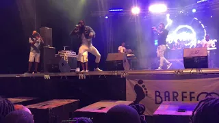 Erphaan Alves performing Overdue at August Monday Caribbean Beach Party 2018