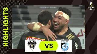 Highlights - CA Brive v Cardiff Rugby Round 4 | EPCR Challenge Cup 2022/23