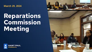 Reparations Commission Meeting | March 29, 2024