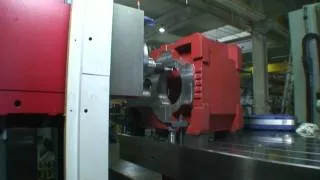 Table Type Horizontal Boring Machine WFT 13 CNC - Machining with Turning Tool | FERMAT MACHINERY