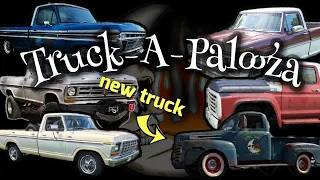 We're so stocked up we're having a Truck-A-Palooza! Check out our NEW TRUCK! A 1950 Ford F1