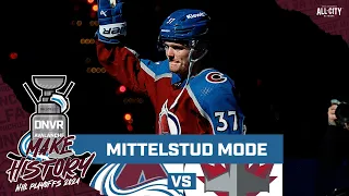 Casey Mittlestadt helps the Colorado Avalanche to 2 - 1 series lead over Winnipeg Jets