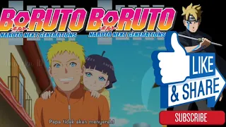 Momen Lucu dan imut Himawari dan Naruto di Hari Orang Tua & Anak  (Boruto Eps 93 Sub Indo)