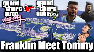 GTA 5 | Franklin Going To Vice City | GTA 5 Mods #gta5hindi #gtavicecity #gta5