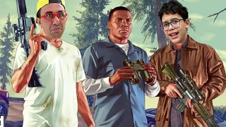 MINHA PRIMEIRA VEZ JOGANDO GTA