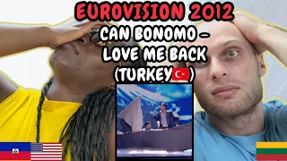 REACTION TO Can Bonomo - Love Me Back (Turkey 🇹🇷 Eurovision 2012) | FIRST TIME LISTENING TO CAN