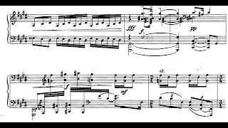 Aram Khachaturian - Poem for Piano (1927) [Score-Video]