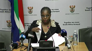 Minister Ayanda Dlodlo briefs media on outcomes of Cabinet meeting, 7 June 2017