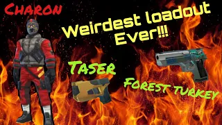 Tacticool: Charon Taser + forest turkey??? (weirdest loadout in history!!!)