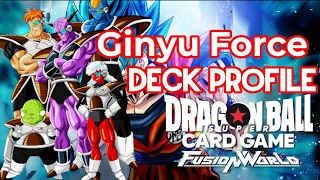 Fusion World: Unleash The Power Of Ginyu In Dragonball Deck Profile