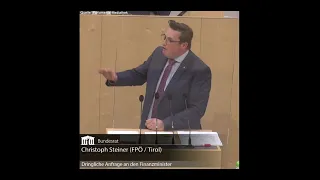 Christoph Steiner: "Die Regierung versagt auf allen Ebenen!"