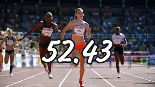 Femke Bol (52.43) Women 400MH Final || Diamond League Rome/Florence 2023