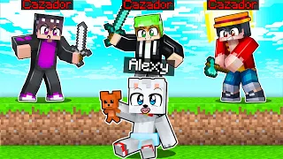 Minecraft: BEBE ALEXY vs CAZADORES 😱🔪 SPEEDRUN vs HUNTER MINECRAFT - Alexy