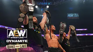 Look Who Came to the Aid of The TNT Champion Wardlow | AEW Dynamite: Quake by the Lake, 8/10/22