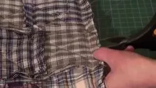 Как надрезать припуски на швы в технике Rag Quilt