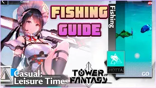 Tower of Fantasy: Fishing Guide  | Everything you NEED TO KNOW about FISHING