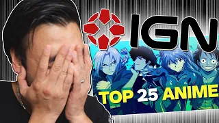 Reacting to IGN's Top 25 Anime of All Time