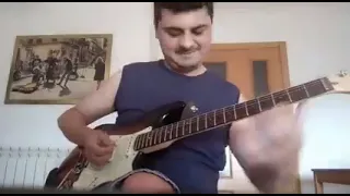 Aarón Zamorano - improvisación de guitarra,  standard de jazz de Chucho Valdés: Mambo influenciado.