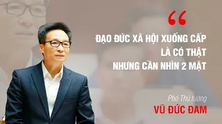 PTT Vũ Đức Đam: "Có đất nước nào lũ lụt dịch bệnh mà người dân yêu thương nhau đến như vậy?" | VTV24