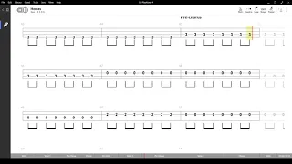 Heroes ( David Bowie ) ,Tablatura e base Senza Basso - Backing bass track-NO BASS