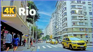 【4K】WALK 🇧🇷 Nossa Senhora deCOPACABANA Rio de Janeiro BRAZIL