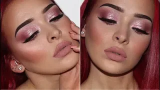 QUICK & EASY Romantic Valentine's Day Soft Glam | Makeup Tutorial